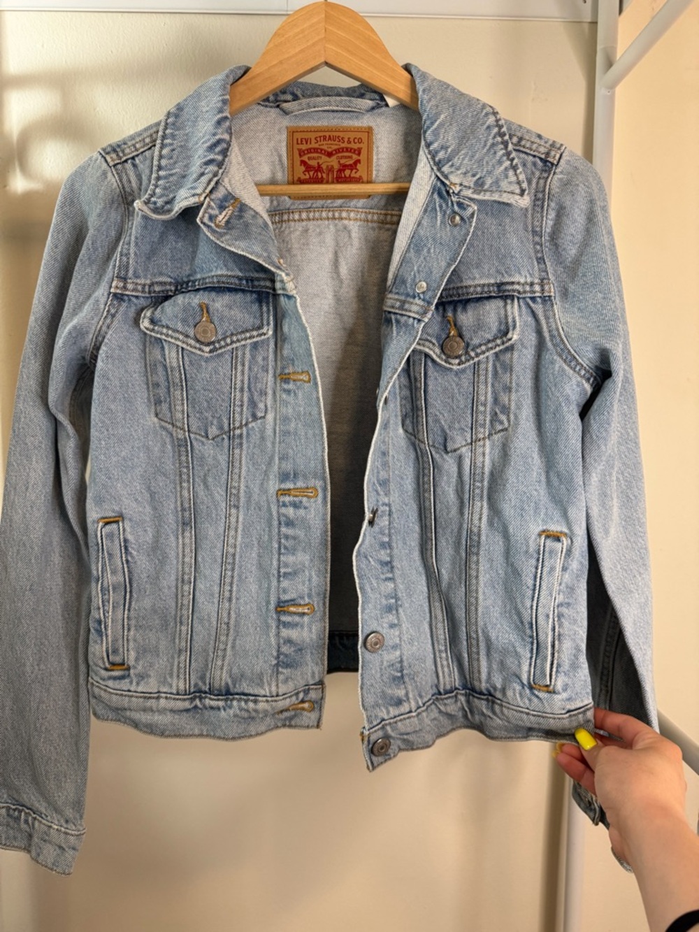 Levi's Light Wash Blue Denim Jacket